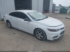 2017 Chevrolet Malibu Ls White vin: 1G1ZB5ST2HF272864
