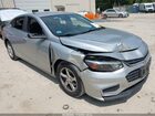2016 Chevrolet Malibu Ls Silver vin: 1G1ZB5ST6GF342350