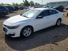 2021 Chevrolet Malibu Ls White vin: 1G1ZB5ST8MF046838