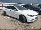 2016 Chevrolet Malibu Ls White vin: 1G1ZB5ST9GF331956