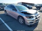 2017 Chevrolet Malibu Ls Silver vin: 1G1ZB5ST9HF193045