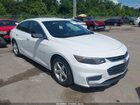 2017 Chevrolet Malibu Ls White vin: 1G1ZB5ST9HF248819