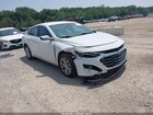 2019 Chevrolet Malibu Lt White vin: 1G1ZD5ST0KF175342