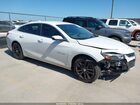 2018 Chevrolet Malibu Lt White vin: 1G1ZD5ST3JF147193