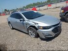 2021 Chevrolet Malibu Fwd Lt Silver vin: 1G1ZD5ST6MF044483