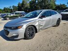 2021 Chevrolet Malibu Lt Silver vin: 1G1ZD5ST8MF058191