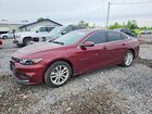 2016 Chevrolet Malibu Lt Red vin: 1G1ZE5ST0GF192825