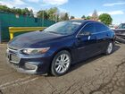 2016 Chevrolet Malibu Lt Blue vin: 1G1ZE5ST0GF356848