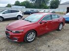 2016 Chevrolet Malibu Lt Red vin: 1G1ZE5ST6GF277023