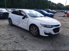 2020 Chevrolet Malibu Fwd Rs White vin: 1G1ZG5ST6LF117549