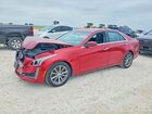 2017 Cadillac Cts Luxury Red vin: 1G6AX5SS7H0208788