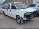 2020 Chevrolet Express Passenger Rwd 3500 Extended Wheelbase Ls White vin: 1GAZGNFP7L1256728