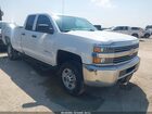 2017 Chevrolet Silverado 2500hd Work Truck Silver vin: 1GC2CUEG9HZ242886