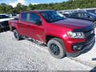 2021 Chevrolet Colorado 2wd  Short Box Z71 Burgundy vin: 1GCGSDEN6M1291821