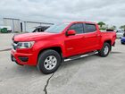 2016 Chevrolet Colorado Red vin: 1GCGTBE39G1253438