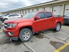 2016 Chevrolet Colorado Lt Красный vin: 1GCGTCE30G1106351