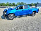 2022 Chevrolet Colorado Z71 Blue vin: 1GCGTDEN6N1185304