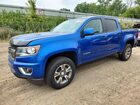 2019 Chevrolet Colorado Z71 Blue vin: 1GCGTDEN8K1155314