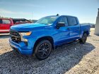 2023 Chevrolet Silverado K1500 Custom Синий vin: 1GCPDBEK1PZ198778