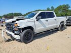 2022 Chevrolet Silverado K1500 Custom White vin: 1GCPDBEK3NZ589394