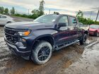 2023 Chevrolet Silverado K1500 Custom Black vin: 1GCPDBEK3PZ250220
