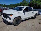 2022 Chevrolet Silverado K1500 Custom White vin: 1GCPDBEK4NZ637646