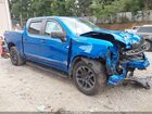 2022 Chevrolet Silverado 1500 4wd  Short Bed Custom Синий vin: 1GCPDBEK4NZ638179