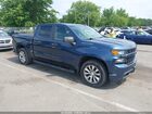 2019 Chevrolet Silverado 1500 Custom Blue vin: 1GCPYBEH3KZ422005
