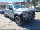 2024 Chevrolet Silverado 1500 2wd  Standard Bed Custom Gray vin: 1GCRABEK2RZ299607