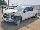 2024 Chevrolet Silverado K1500 Lt White vin: 1GCUDDED1RZ336015
