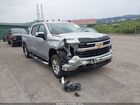 2022 Chevrolet Silverado 1500 4wd  Standard Bed Lt Gray vin: 1GCUDDED4NZ565055
