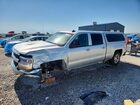 2016 Chevrolet Silverado K1500 Lt Silver vin: 1GCUKREC9GF197258