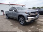2021 Chevrolet Silverado 1500 4wd  Short Bed Lt Gray vin: 1GCUYDED1MZ182418
