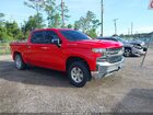 2019 Chevrolet Silverado 1500 Lt Red vin: 1GCUYDED2KZ278877