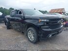 2019 Chevrolet Silverado 1500 Rst Black vin: 1GCUYEED1KZ106927