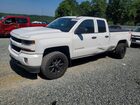 2017 Chevrolet Silverado K1500 Custom White vin: 1GCVKPEC7HZ175459