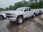 2016 Chevrolet Silverado K1500 Lt Silver vin: 1GCVKREC8GZ403740