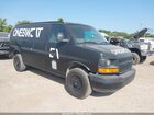 2017 Chevrolet Express 2500 Work Van Black vin: 1GCWGAFF8H1128631