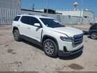 2021 Gmc Acadia Fwd Slt White vin: 1GKKNMLS8MZ203335