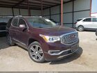2018 Gmc Acadia Denali Burgundy vin: 1GKKNPLS3JZ122563