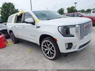 2021 Gmc Yukon Xl 4wd Denali White vin: 1GKS2JKLXMR301056