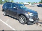 2016 Chevrolet Equinox Lt Gray vin: 1GNALCEK5GZ100440