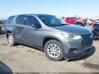 2020 Chevrolet Traverse Fwd Ls Gray vin: 1GNERFKW2LJ298461