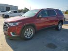 2020 Chevrolet Traverse Lt Red vin: 1GNERGKW4LJ264544