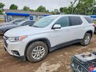 2021 Chevrolet Traverse Lt White vin: 1GNERGKW4MJ263122