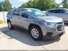 2019 Chevrolet Traverse Ls Gray vin: 1GNEVFKW8KJ229185