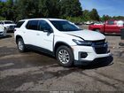 2023 Chevrolet Traverse Awd Ls White vin: 1GNEVFKW8PJ199077