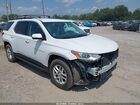 2019 Chevrolet Traverse 1lt White vin: 1GNEVGKW2KJ153811
