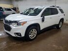 2020 Chevrolet Traverse Lt White vin: 1GNEVGKW3LJ325488