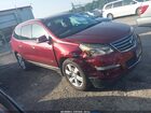 2017 Chevrolet Traverse Lt Red vin: 1GNKRGKDXHJ118562